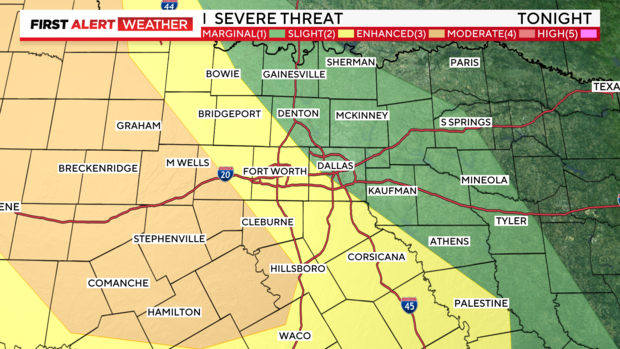 First Alert Weather: Overnight storms expected in North Texas Thursday 