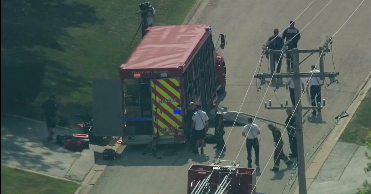 Contractor rescued after falling down well in Orland Park