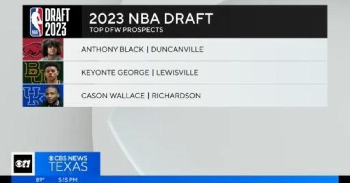 Who will the Dallas Mavericks pick in this year's NBA draft? - CBS Texas