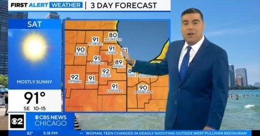 Chicago First Alert Weather: Weekend heat - CBS Chicago