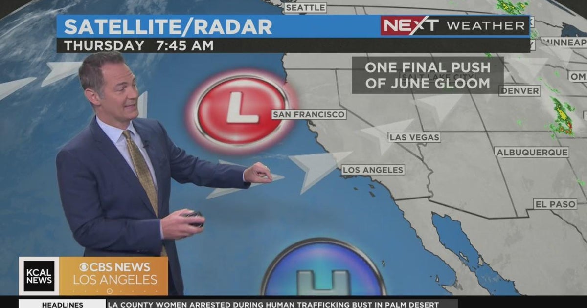 Weather forecast for Thursday, June 22 - CBS Los Angeles