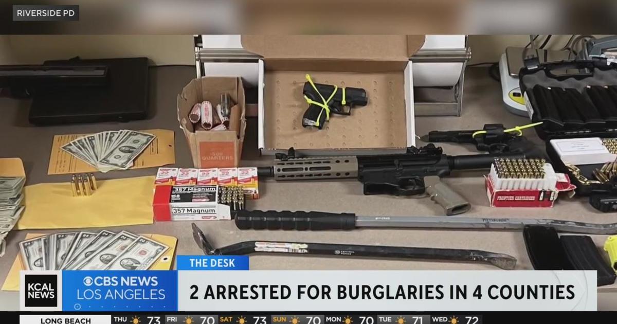 Pair of suspects arrested for more than two dozen burglaries across ...