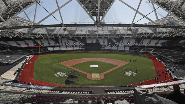 London Series Bigger Field Baseball 