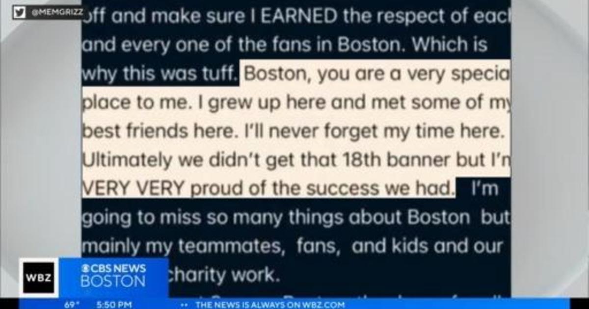 Marcus Smart Shares Emotional Goodbye To Celtics Fans