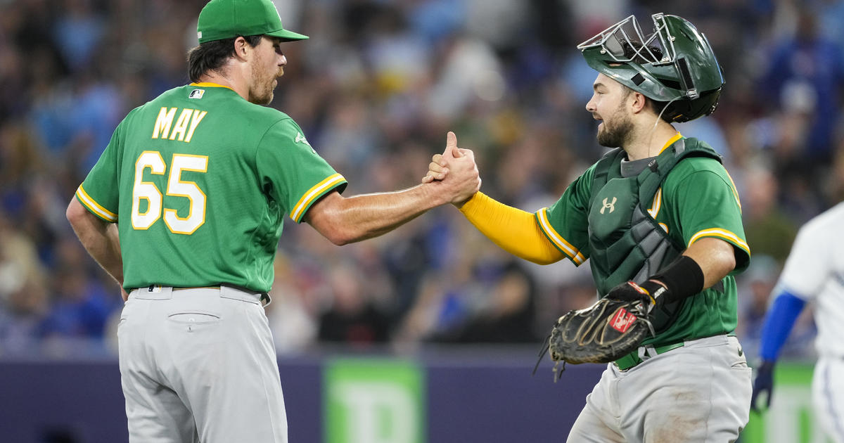 Langeliers hits game-winning HR in 9th as A's beat Blue Jays 5-4