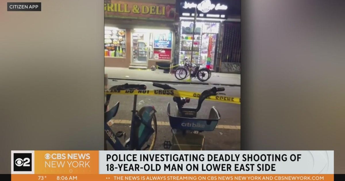 Man shot and killed outside Lower East Side smoke shop - CBS New York
