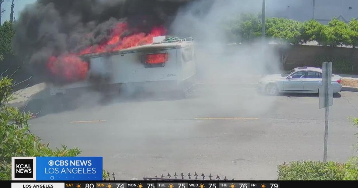 Fire torches RV at Venice encampment; latest in string of troubling