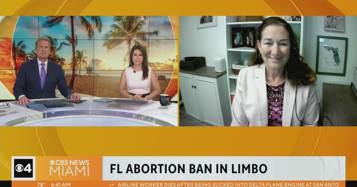 Planned Parenthood weighs in on Florida's abortion law in limbo - CBS Miami
