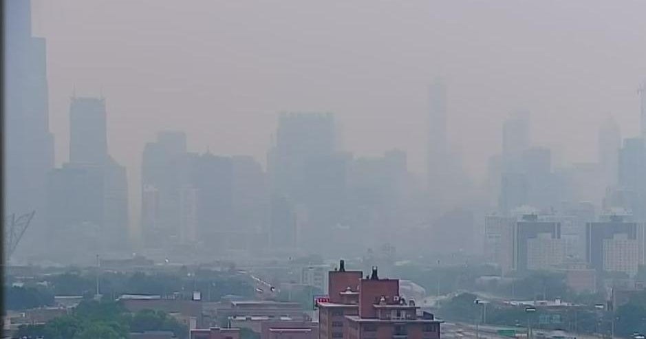 Chicago's air quality is currently the worst in the world THE BHARAT