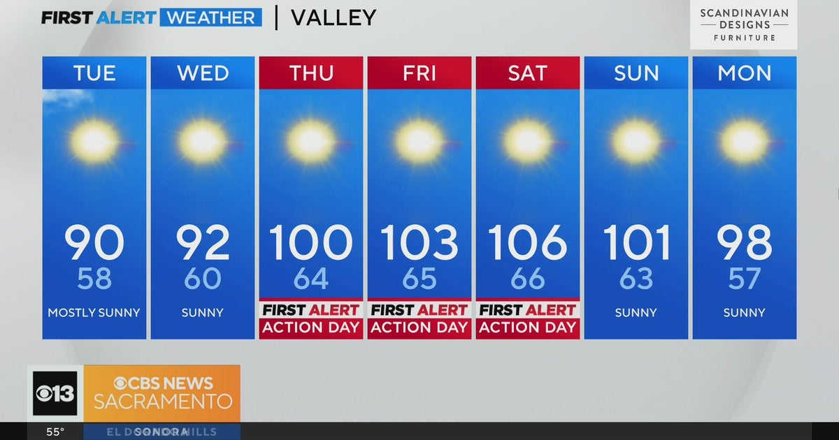 Tuesday morning weather forecast - June 27, 2023