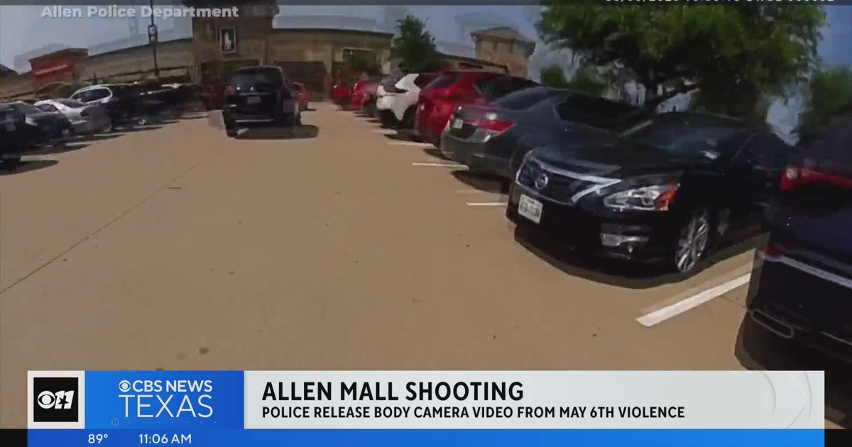 Police release bodycam footage from Allen outlet mall shooting CBS Texas