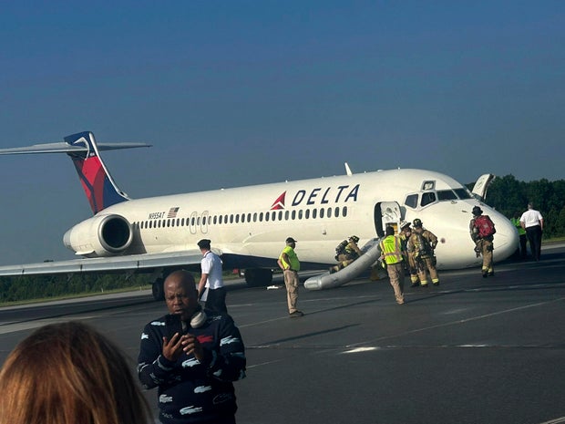 Delta Flight Rough Landing