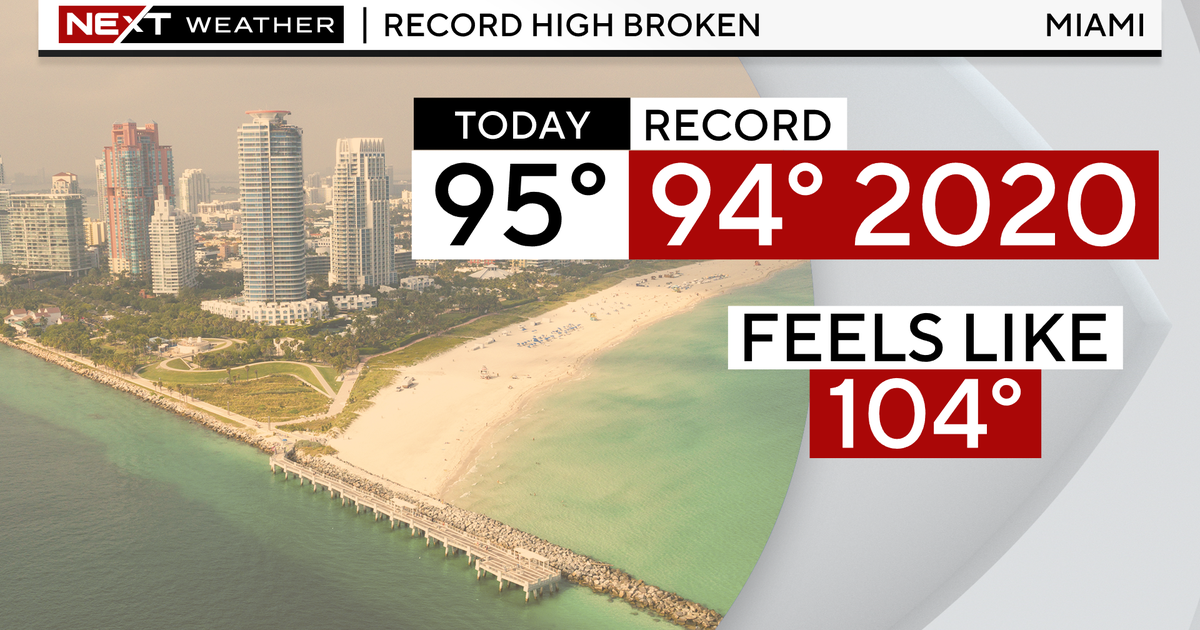 South Florida weather: New record set with feel-like temps in triple ...