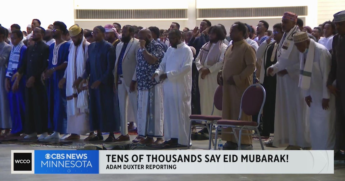 Thousands celebrate Eid AlAdha in Minnesota CBS Minnesota