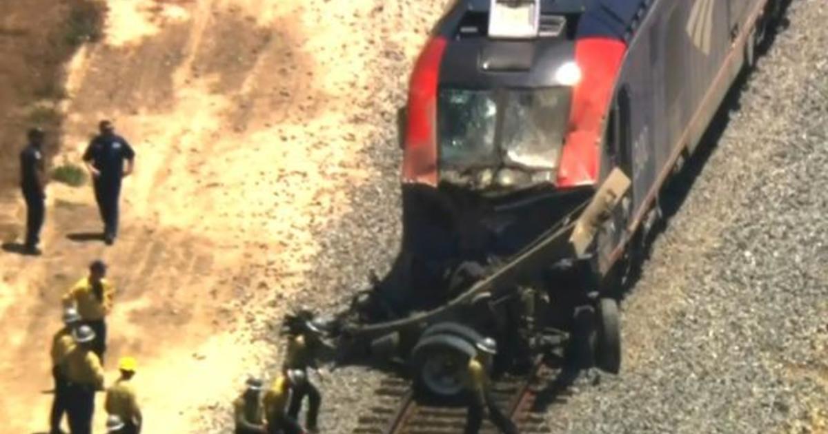 Amtrak Train In California Partially Derails After Colliding With Truck ...