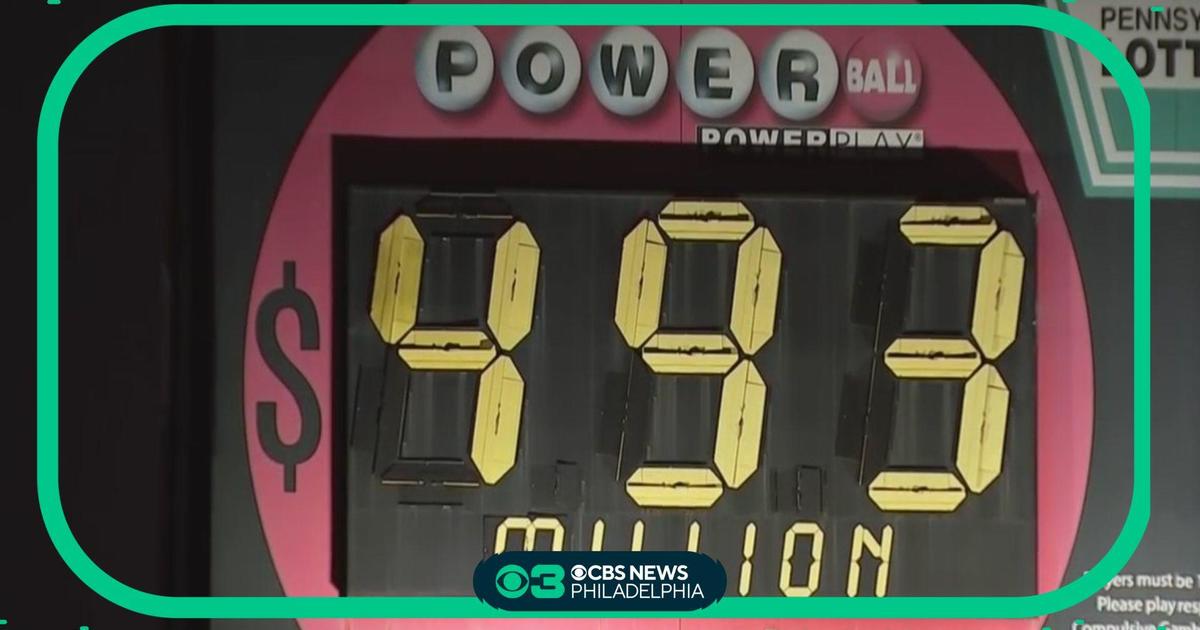 Powerball Jackpot Grows To $493 Million - CBS Philadelphia