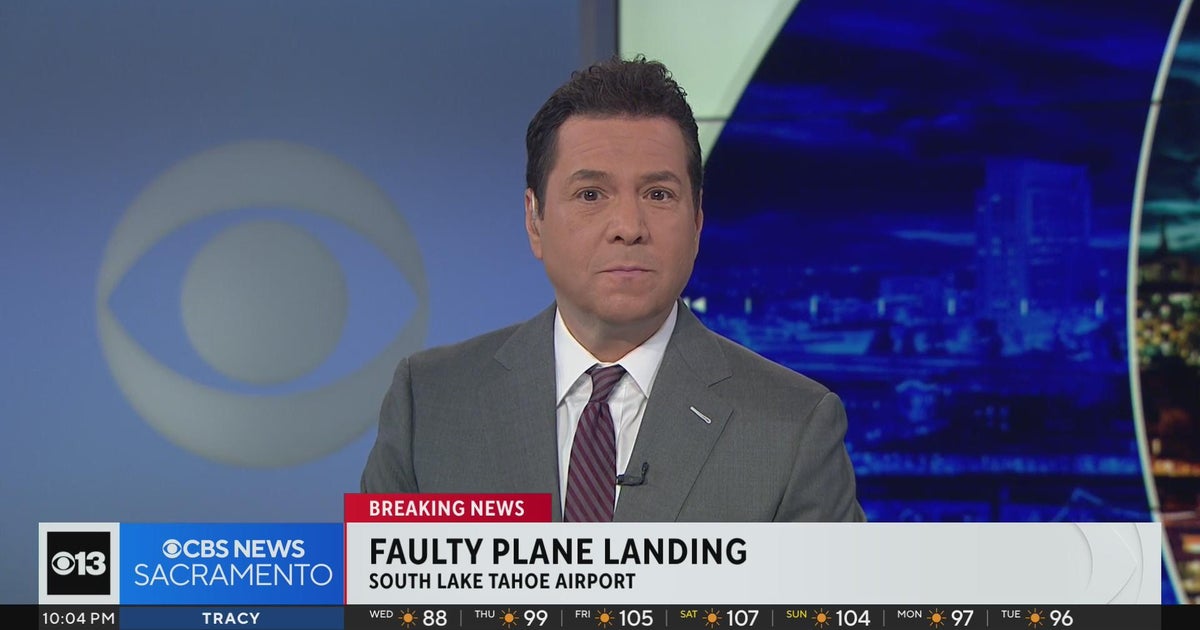 Plane crash lands at Lake Tahoe Airport due to fault landing gear