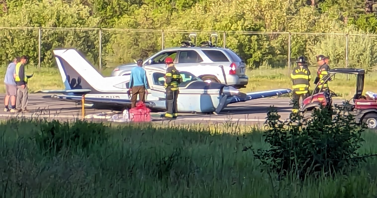 Small plane crash lands on belly at South Lake Tahoe airport
