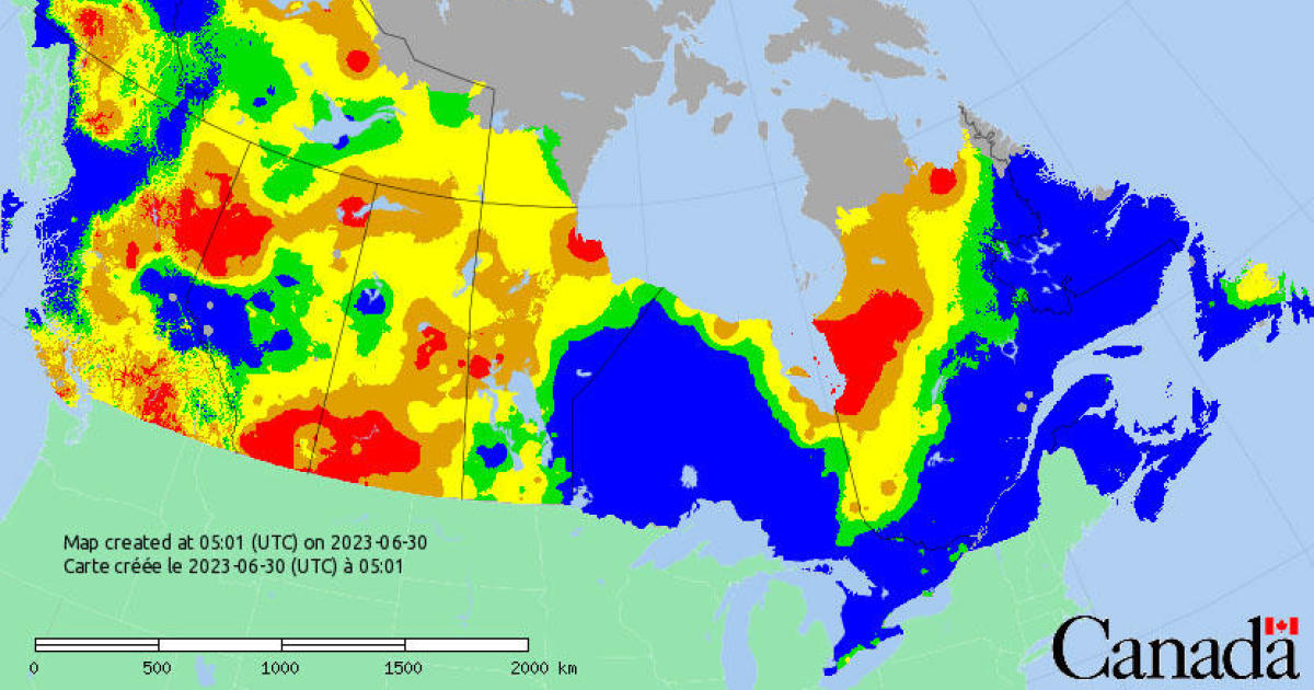 Mamie Cooper Kabar Canada Wildfires June 2023 Map