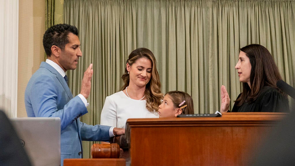 Central Coast assemblyman sworn in as new Speaker - CBS San Francisco