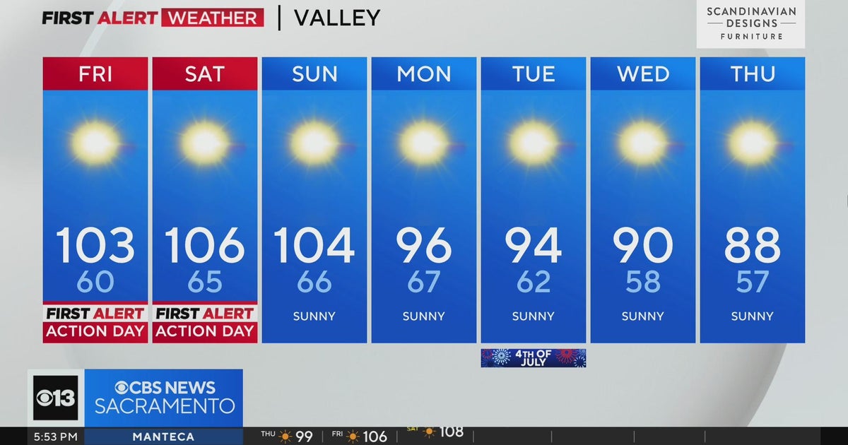 Thursday evening forecast - June 29, 2023
