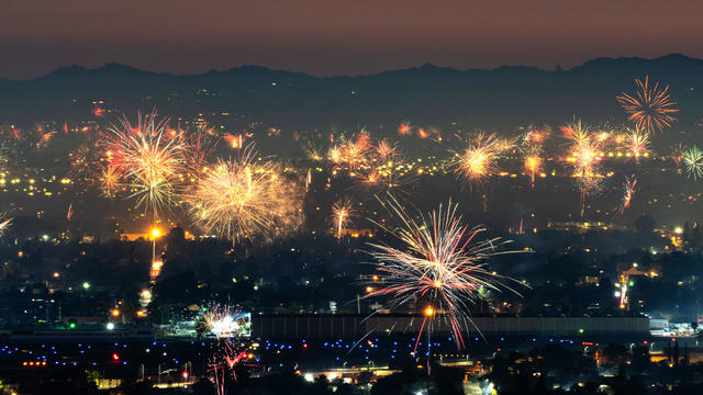 Fourth of July in Los Angeles 