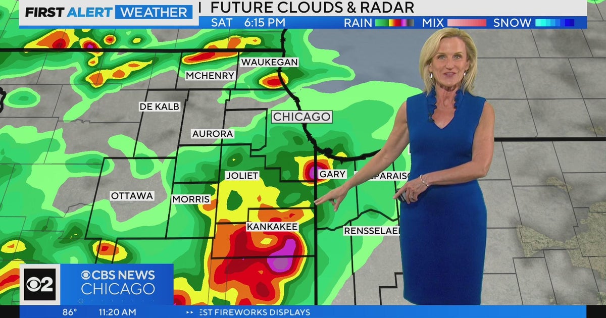 Chicago First Alert Weather: It's going to get steamy - CBS Chicago