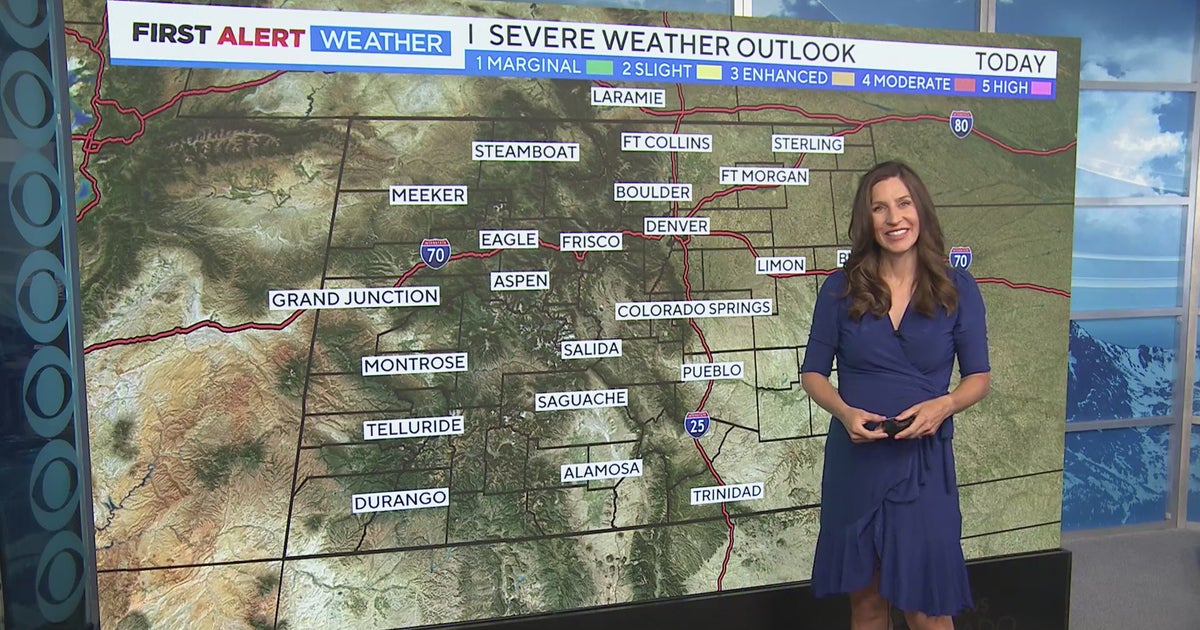 Colorado weather: Warm and dry start to the holiday weekend - CBS Colorado