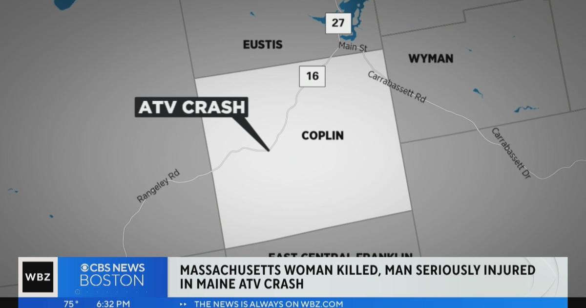 Massachusetts woman killed, man seriously hurt in Maine ATV crash