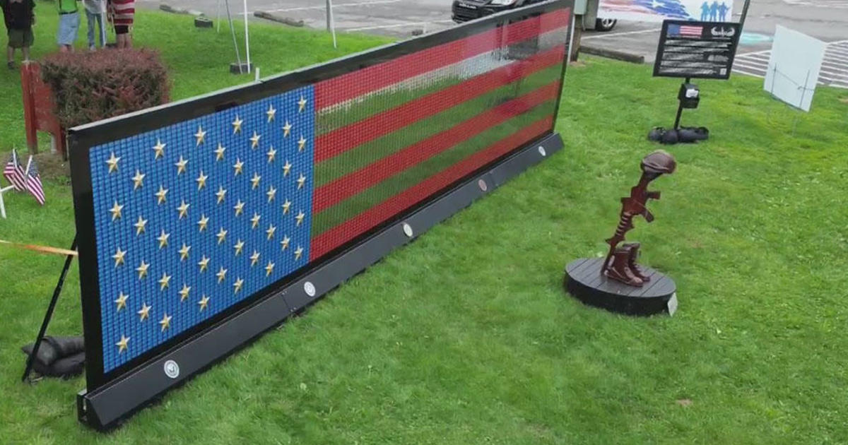 Veterans and Athletes United Fallen Heroes Memorial on display in Zelienople