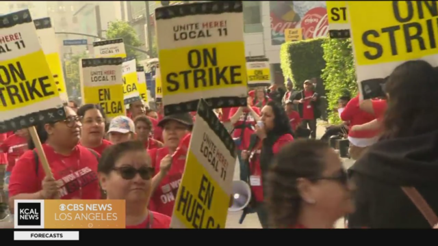 Hotel Workers' Strike in Los Angeles Disrupts Holiday Weekend - The New  York Times