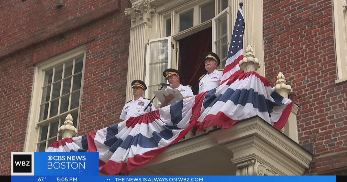 Annual reading of the Declaration of Independence took place - CBS Boston