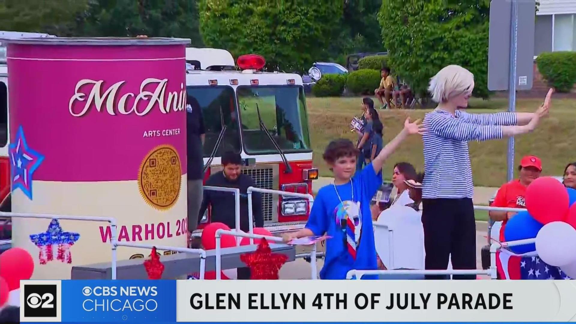 Glen Ellyn celebrates the 4th of July with parade - CBS Chicago