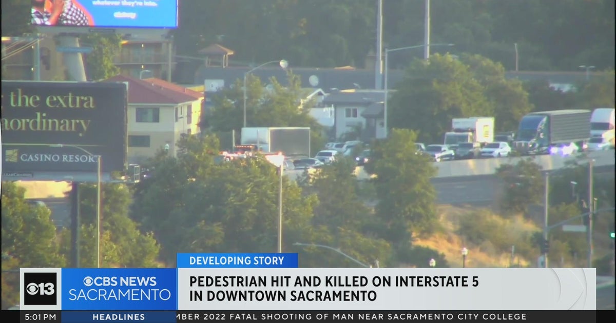 Pedestrian killed on I-5 in Downtown Sacramento