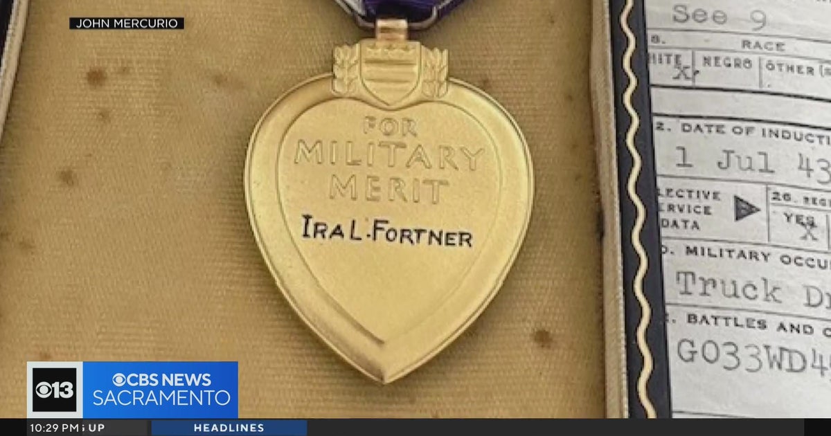 A missing Purple Heart was finally returned