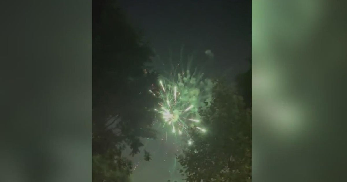 Illegal fireworks shot off at Winnemac Park CBS Chicago