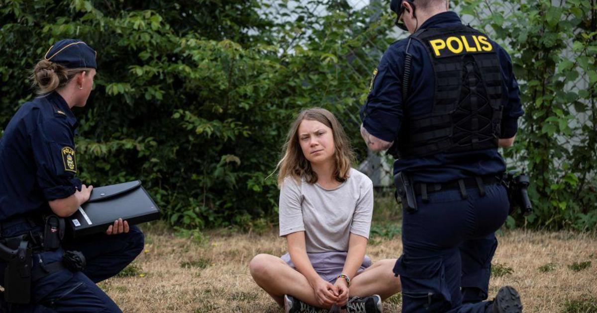 Schwedische Beamte sagen, die Klimaaktivistin Greta Thunberg sei wegen Gehorsamsverweigerung angeklagt worden