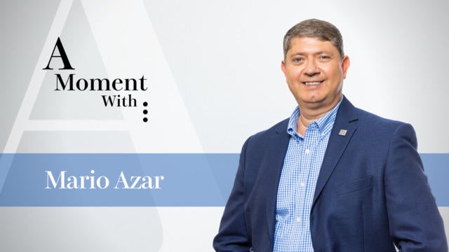 A Moment With: Mario Azar