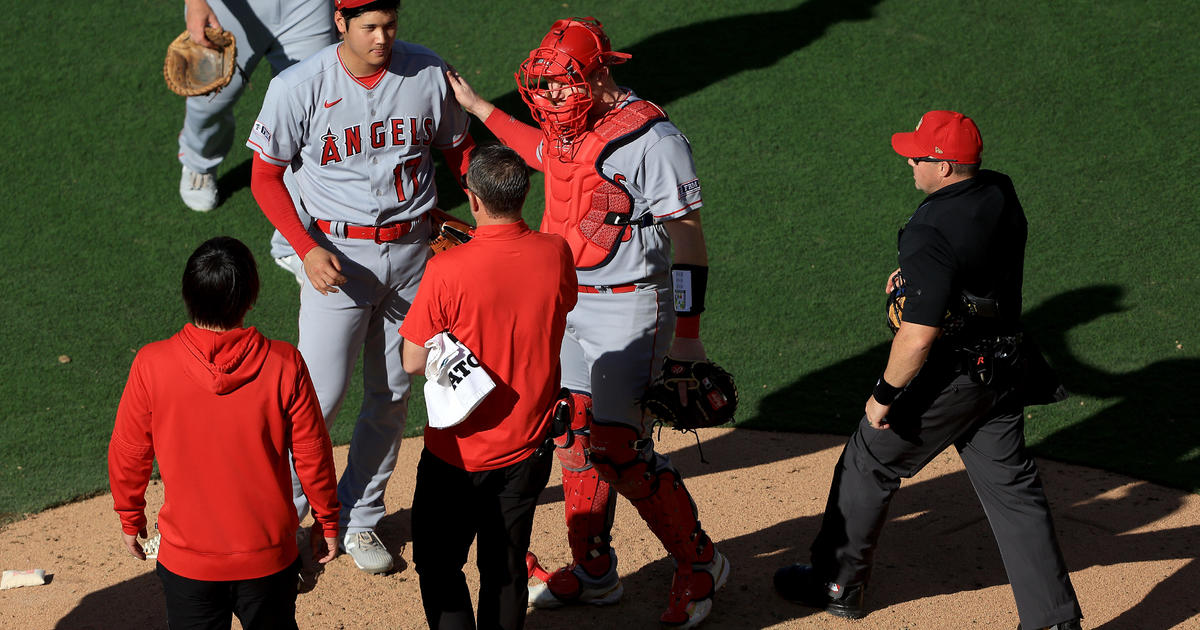 Ohtani leaves Angels game with blister, says he doesn't plan to pitch in  All-Star Game – NewsNation