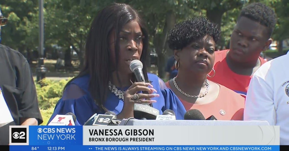 Bronx leaders call on Washington to curb gun violence - CBS New York