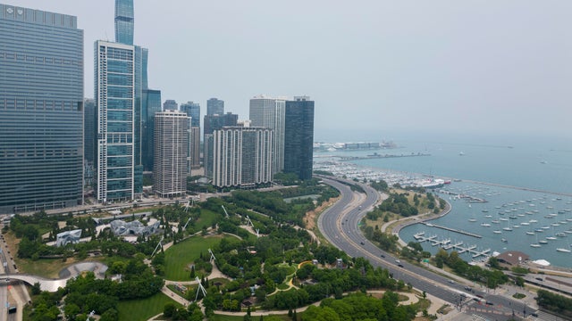 Canada Wildfires Air Quality Great Lakes 