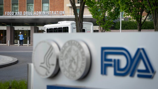 FDA sign outside the agency's headquarters building In Maryland 