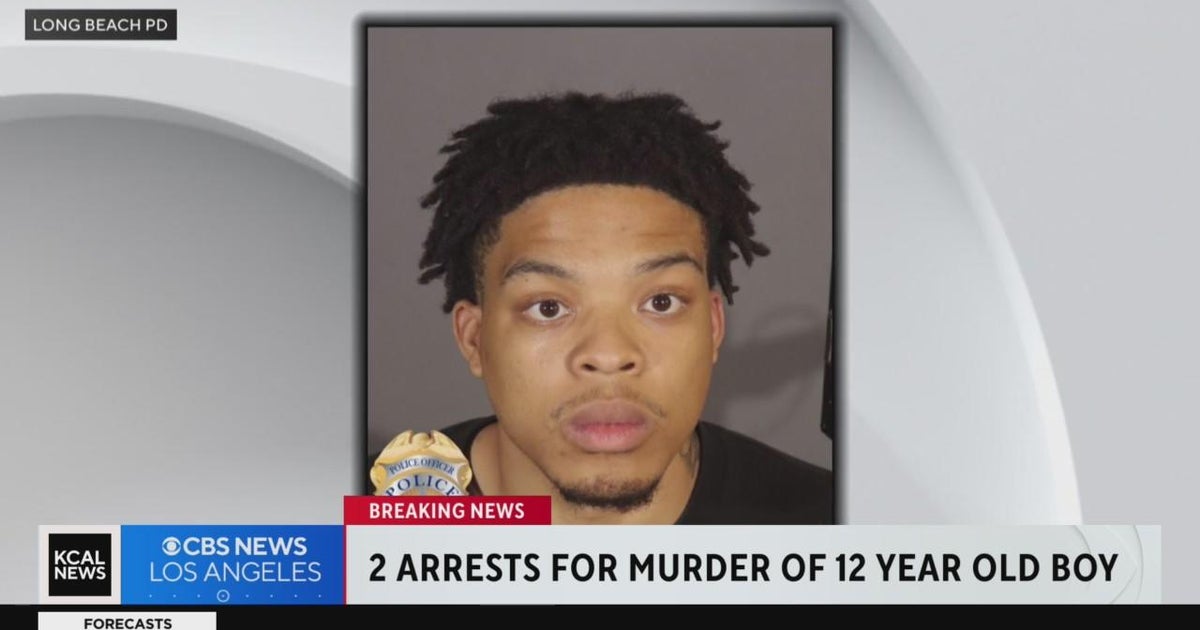 Long Beach Police arrest 2 in the shooting death of 12-year-old - CBS ...