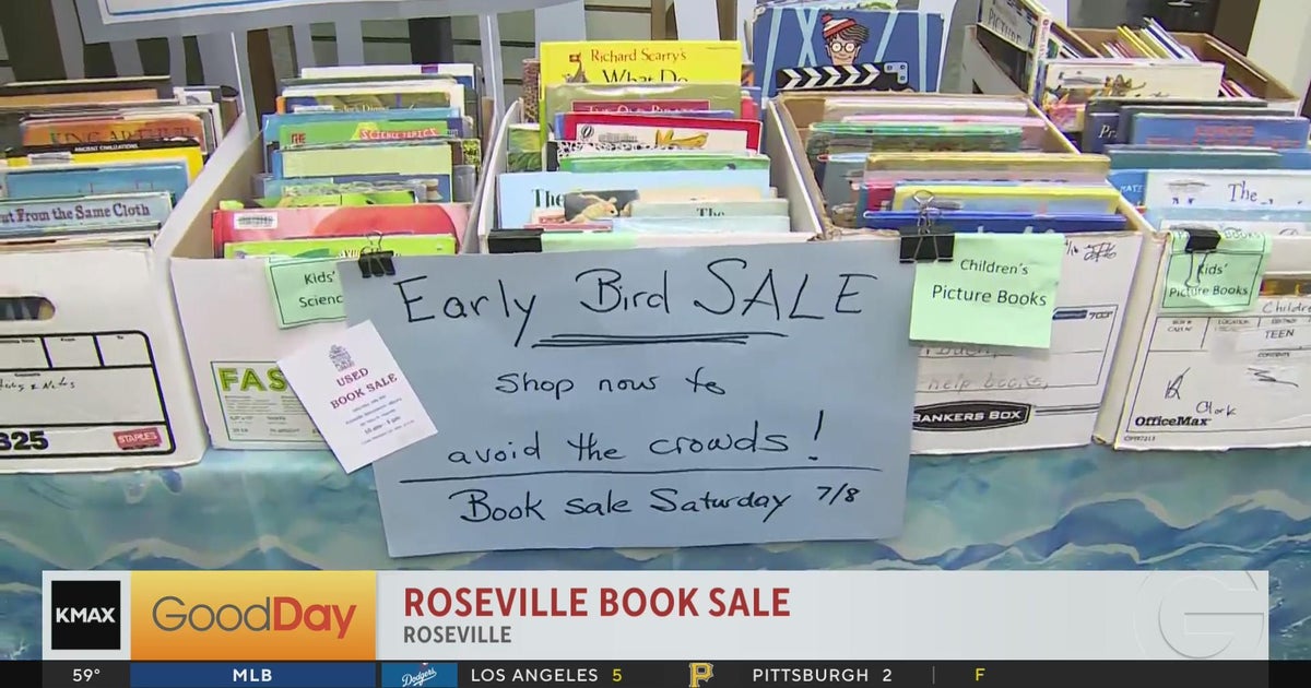 Used book sale at the downtown Roseville library! Good Day Sacramento