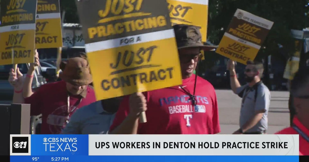 UPS employees ready to strike if demands aren't met - CBS Texas