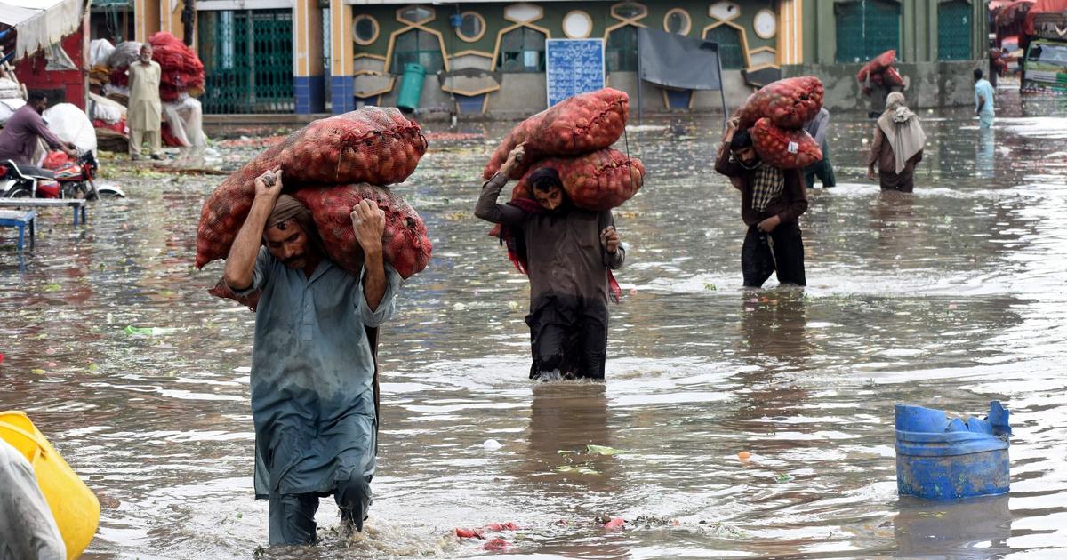Intense monsoon rains lash Pakistan, with flooding and landslides blamed for at least 50 deaths