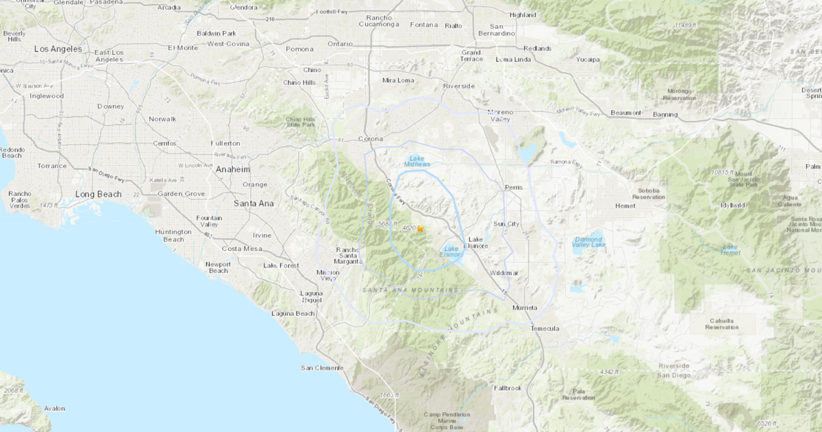 3.2 magnitude earthquake shakes Lake Elinor