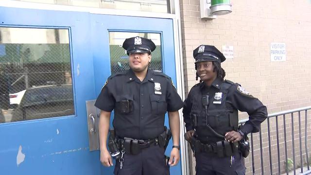 NYPD officers Ramon Baez and Domonique Hall 