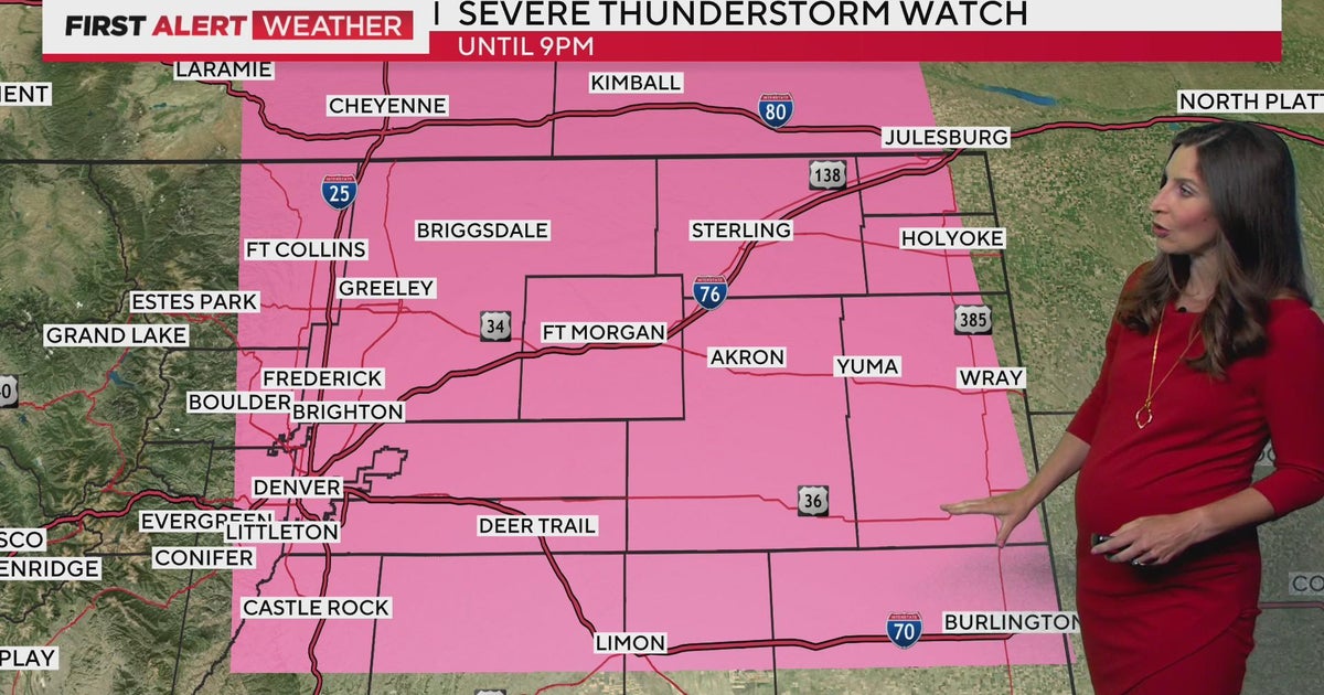 Colorado weather First Alert Weather Day Saturday for scattered storms