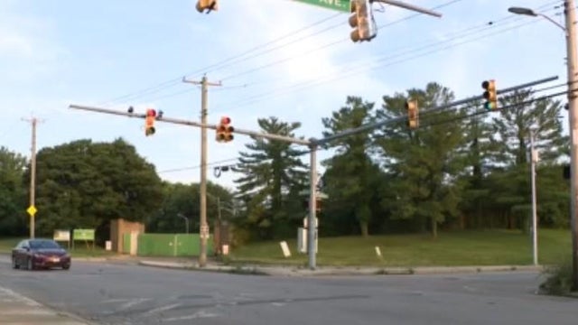 Police car rooftop strobe lights 